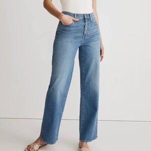 NWT Madewell Perfect Vintage Wide Leg Jean - Ohlman Wash 31P